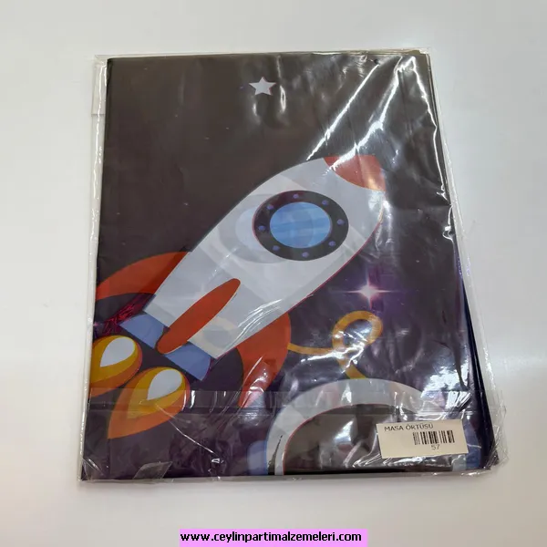 Uzay Temalı Masa Örtüsü